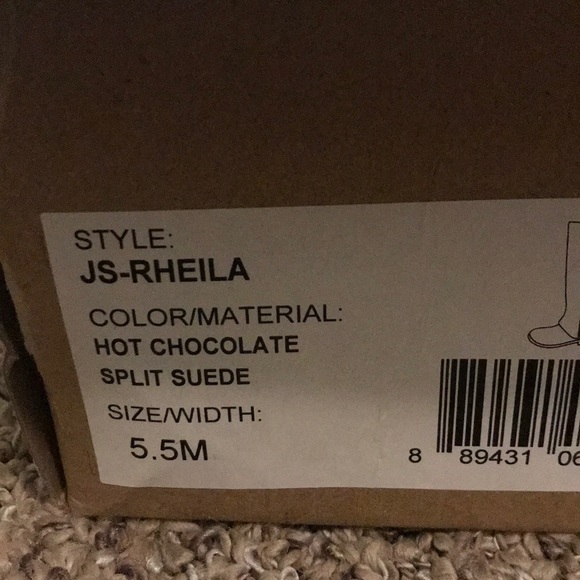 Jessica Simpson brown suede boots - Picture 7 of 8